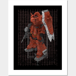 MS-06S Char's Zaku II Posters and Art